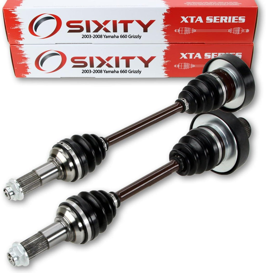 Rear Left Right Axles Pair for Yamaha 660 Grizzly 4X4 A18651