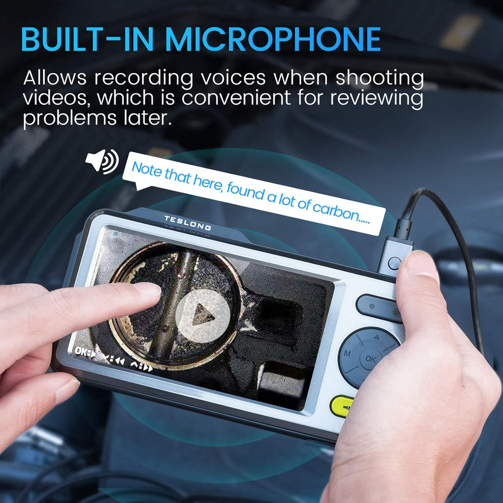 1080P Waterproof Dual Lens Inspection Camera with 5 Monitor O679640