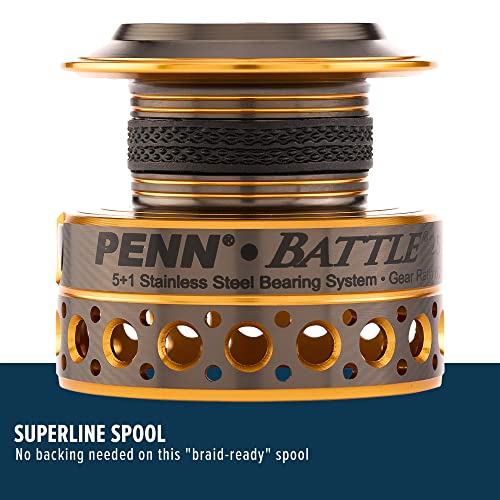 Size 5000 Spinning Reel Kit with Spare Spool F2526