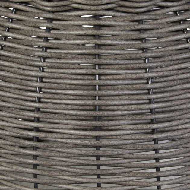 Round Wicker Cat Condo with Top Perch E4608