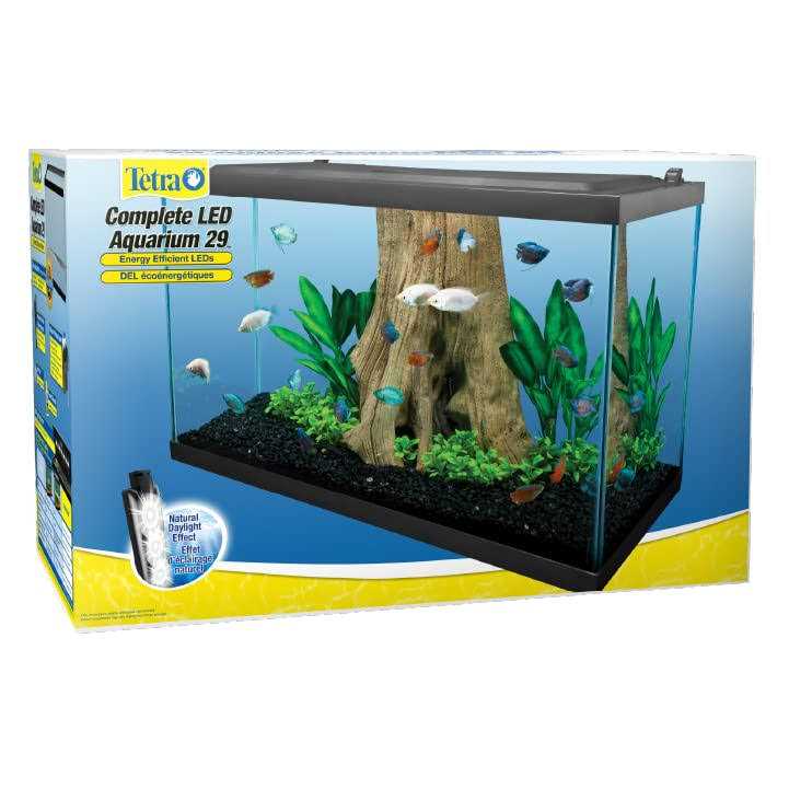 29 Gallon Glass LED Aquarium Kit I9899