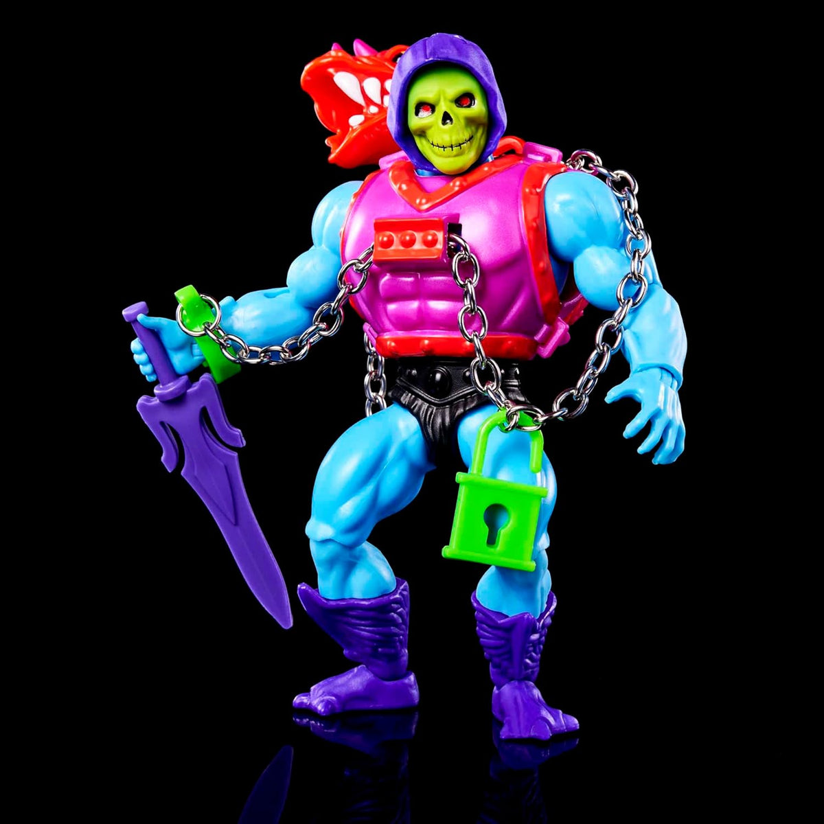 Deluxe Dragon Blast Skeletor 5.5-in Action Figure with Accessories T161