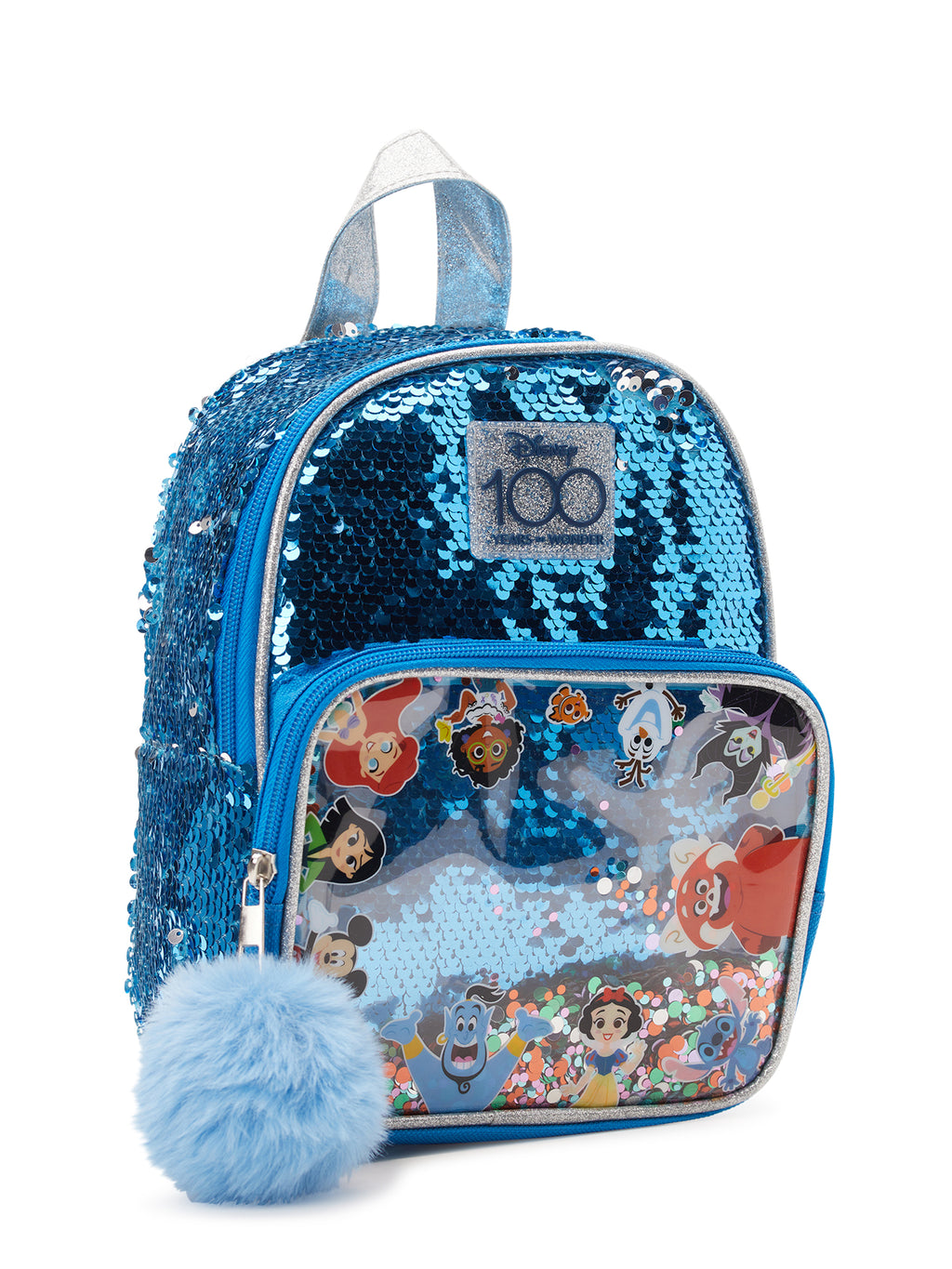 Disney 100 Girls Sequin Mini Backpack J561