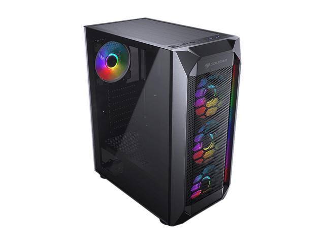 Cougar Case MX410 Mesh-G RGB ATX Mid-Tower Tempered Glass USB O33850