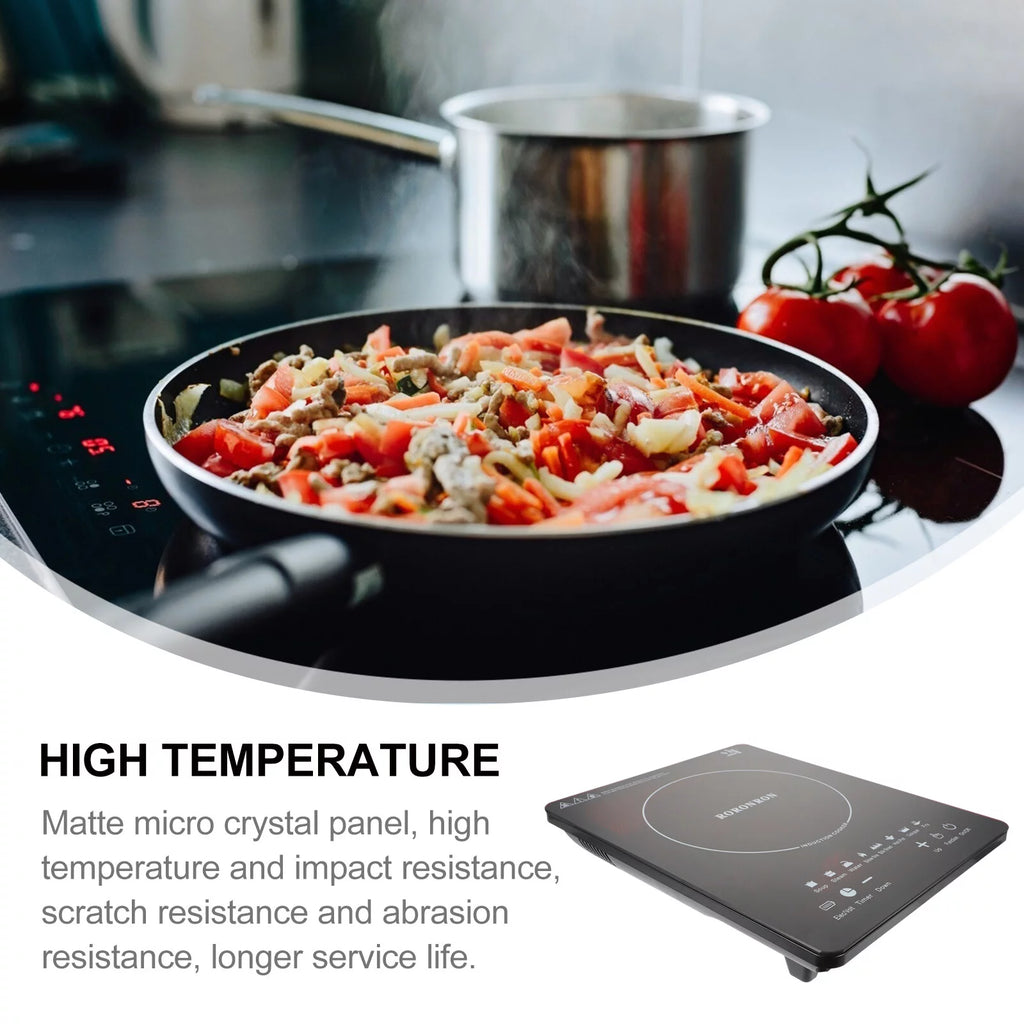 1000W Portable Induction Cooktop with Child Safety Lock & Timer S409254