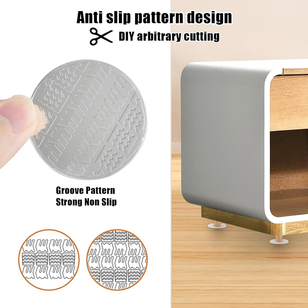 12 PCS Clear Non Slip Furniture Pads C572458