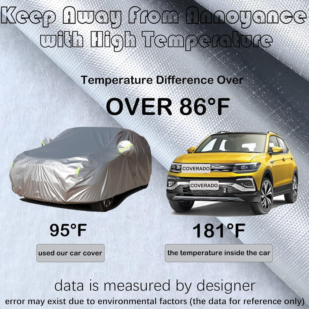 6 Layers SUV Car Cover Waterproof All Weather A26912