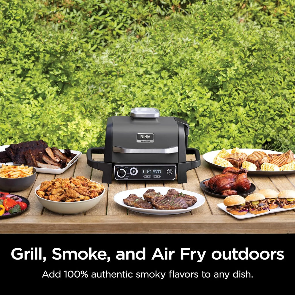 7-in-1 Outdoor Electric Grill & Smoker C400