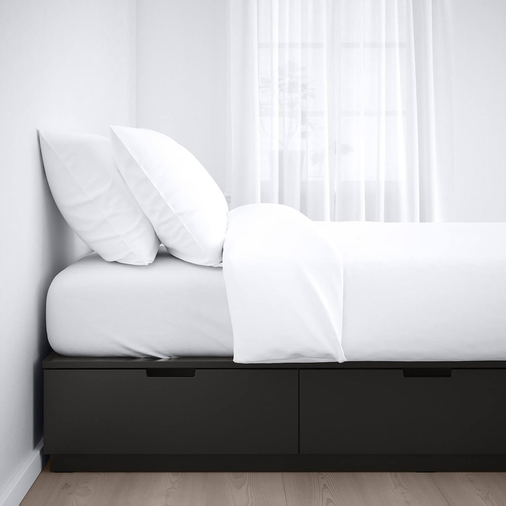 King Anthracite Bed Frame with Storage P9169