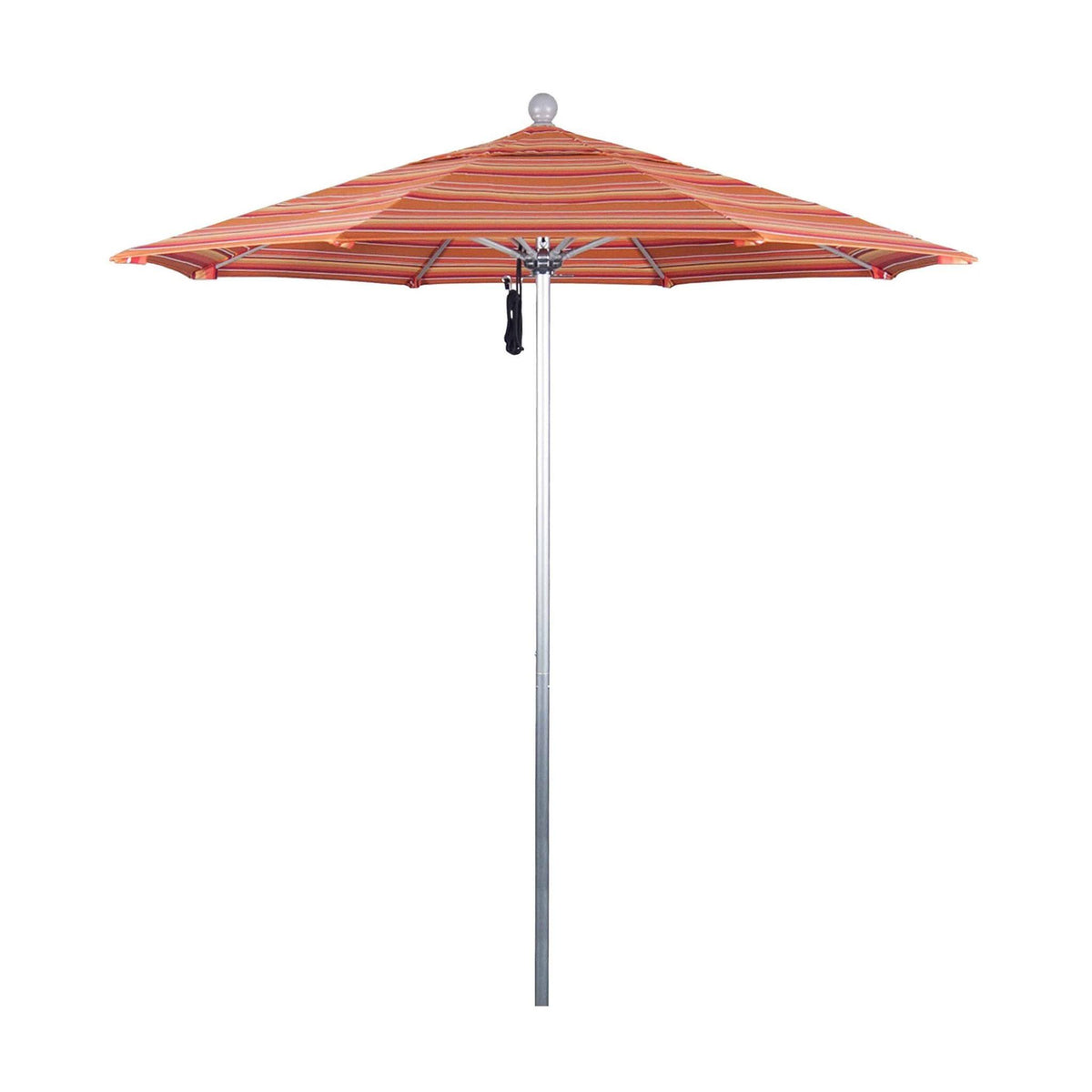 9' Fiberglass Market Umbrella Pulley Open Bronze L710
