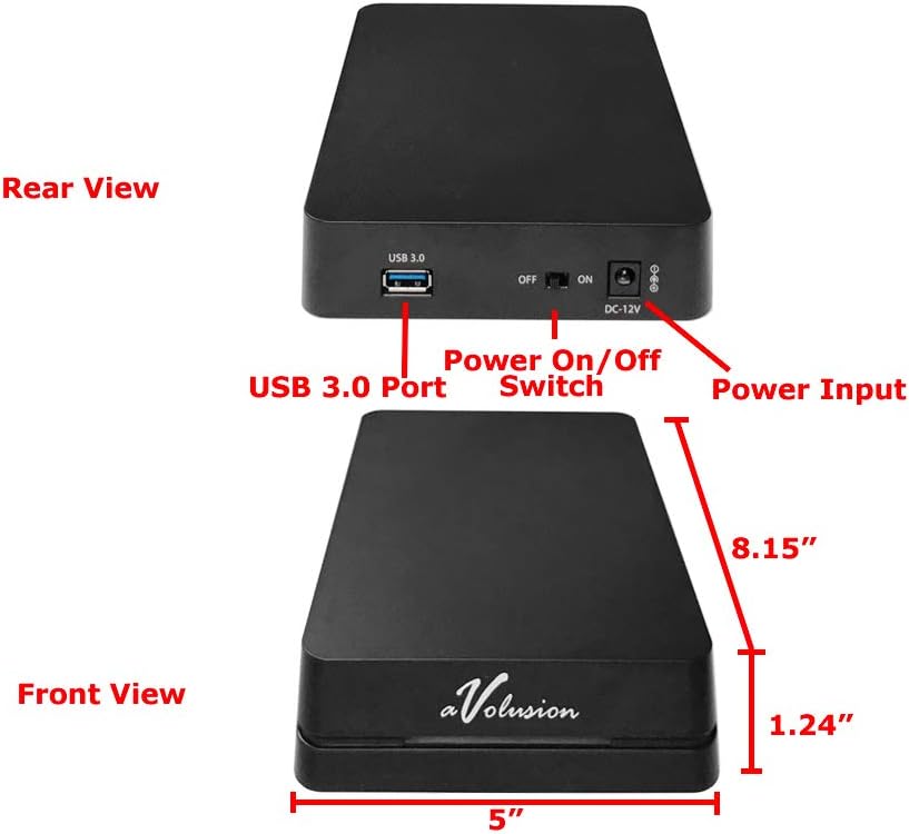 10TB 7200RPM 256MB Cache USB 3.0 External Hard Drive D666705