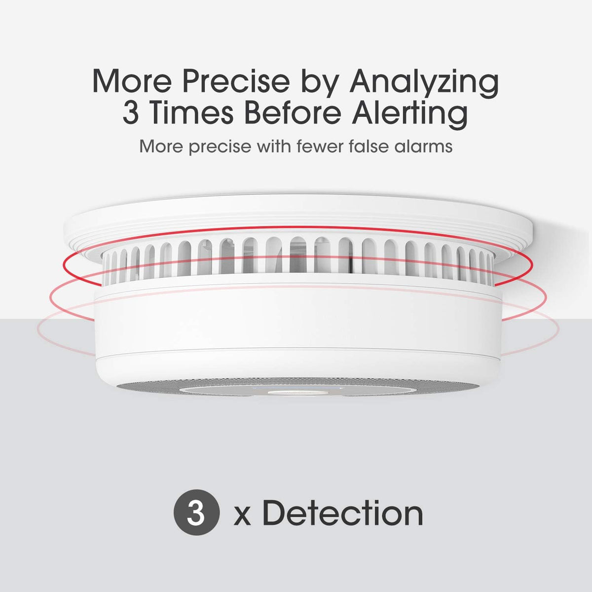 10-Year Battery Combination Smoke Carbon Monoxide Detector Alarm T103