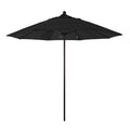 9' Fiberglass Market Umbrella Pulley Open Bronze L710