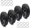 13'' Solid Polyurethane Flat-Free Tire and Wheel Assemblies 4-Pack H475564