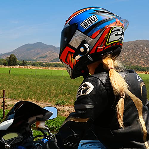Black Motorcycle Bluetooth Headset with HD Speakers R686