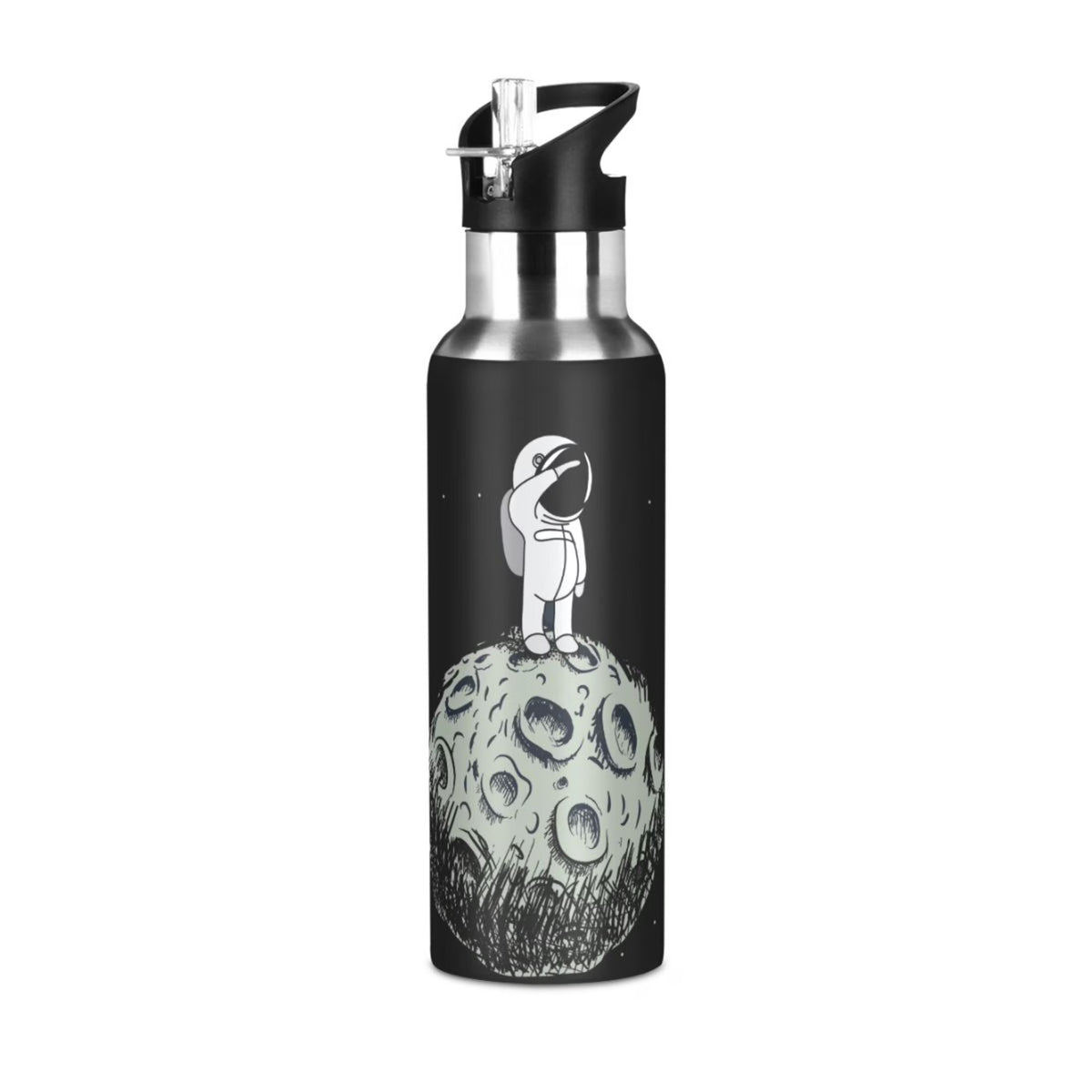Stainless Steel Insulated Water Bottle with Straw Lid L811654