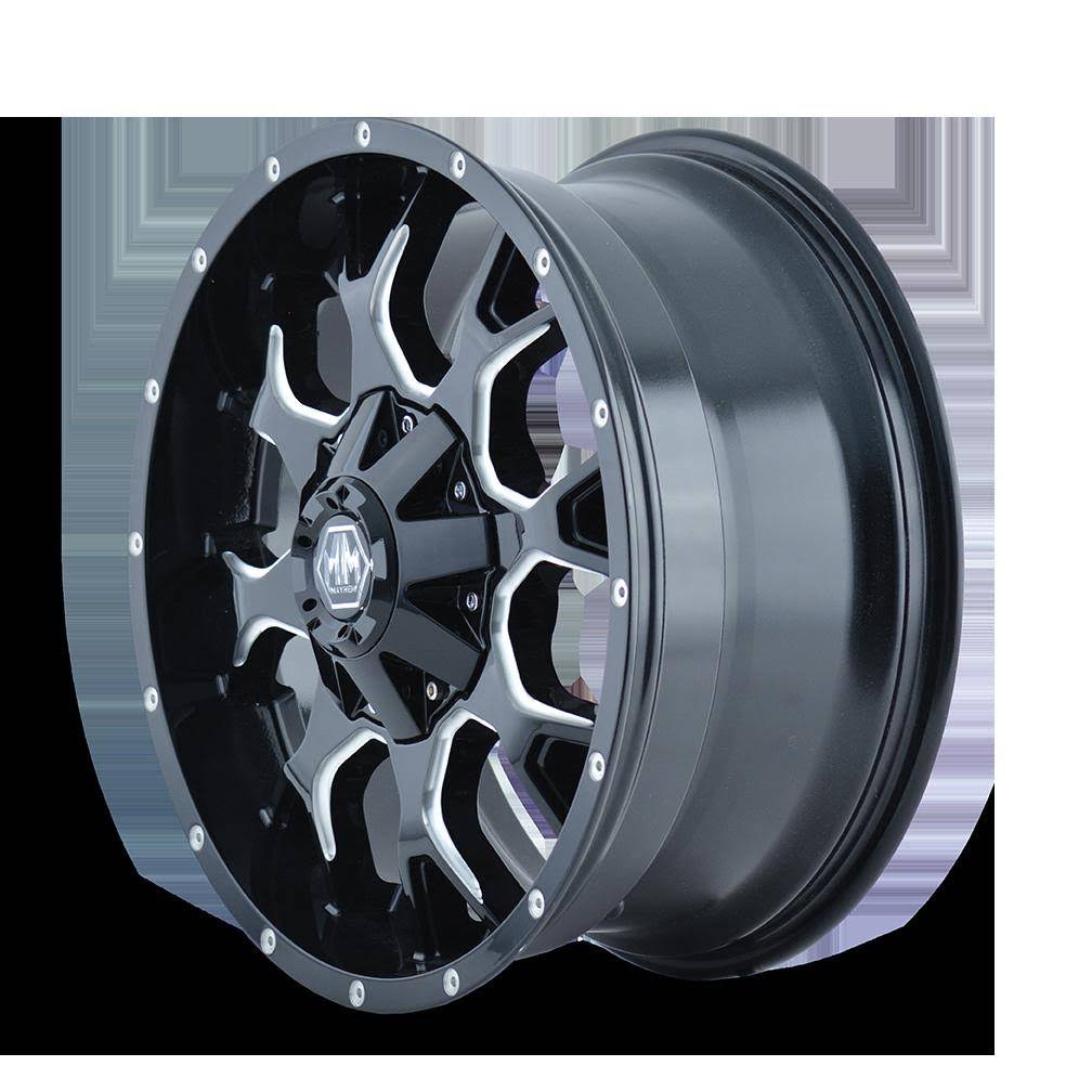 Black/Milled Wheel Rim 20x10 8x180 -25mm F295