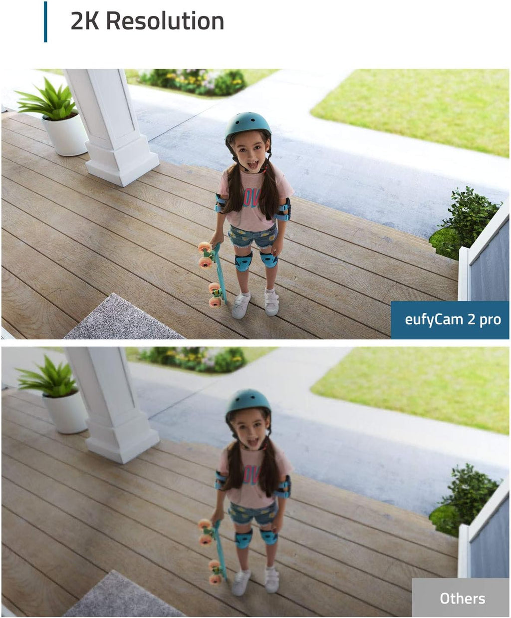 Wireless Add-on Camera, 2K Resolution, 365-Day Battery Life T58086