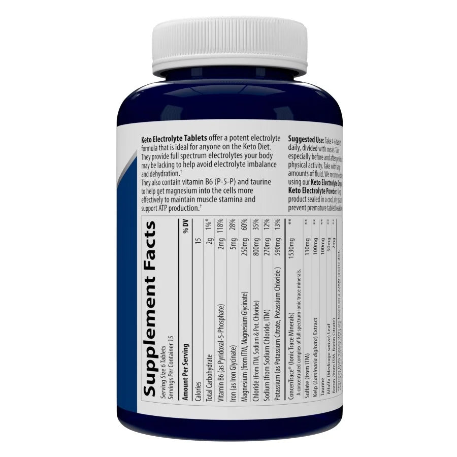 Keto Electrolyte Tablets, 15 Servings S2023