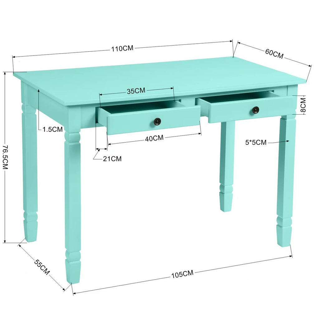Computer Desk with 2 Drawers C23836