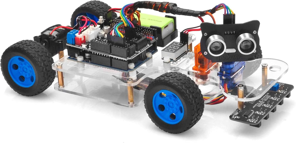 DIY Robot Car Kit with WiFi Bluetooth D373256