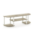 Sonoma Oak/White TV Entertainment Center W147