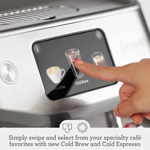 Brushed Stainless Steel Espresso Machine H3742