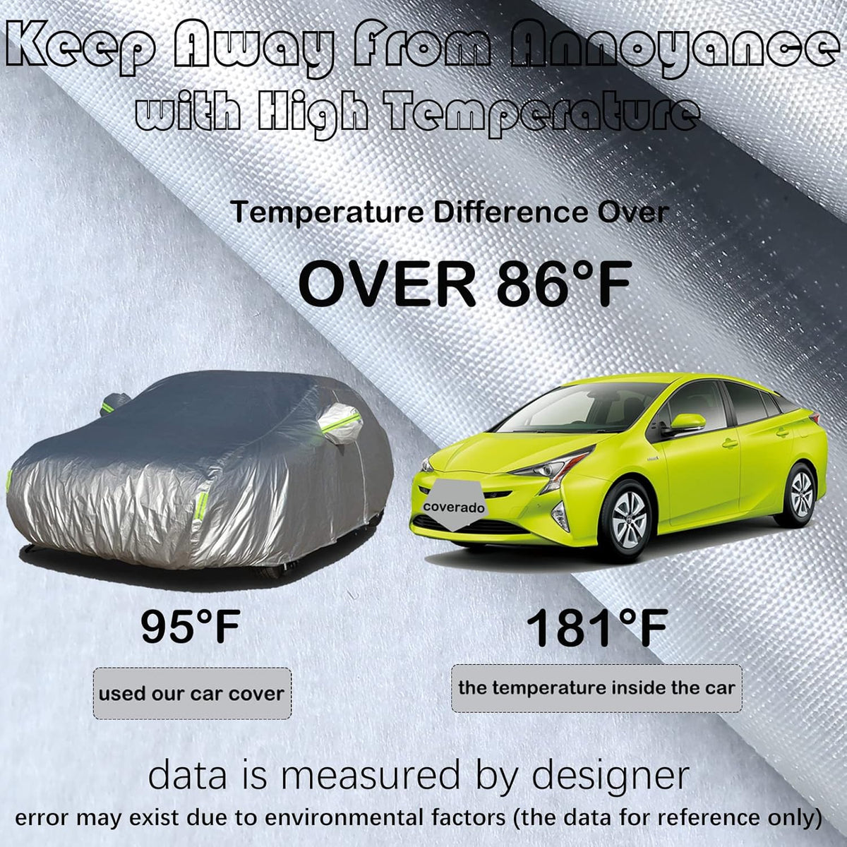 6 Layers SUV Car Cover Waterproof All Weather A26912