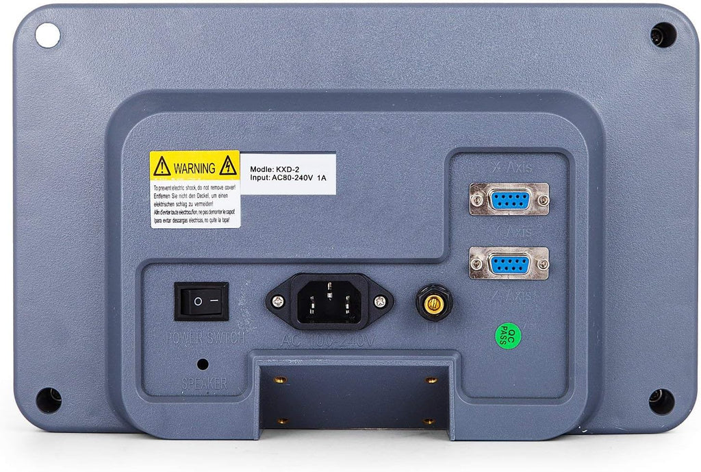 3 Axis Digital Readout DRO Display 250mm+450mm+500mm Travel Length Linear Scale for Mill U411610