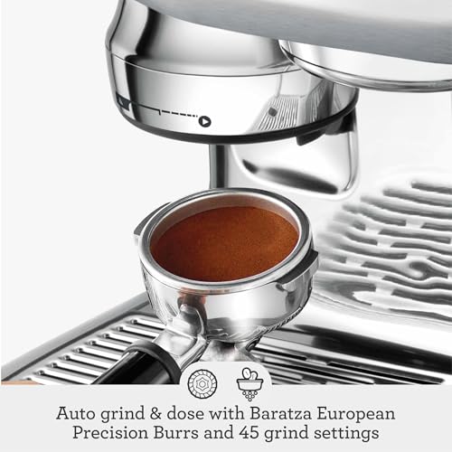 Brushed Stainless Steel Espresso Machine H3742