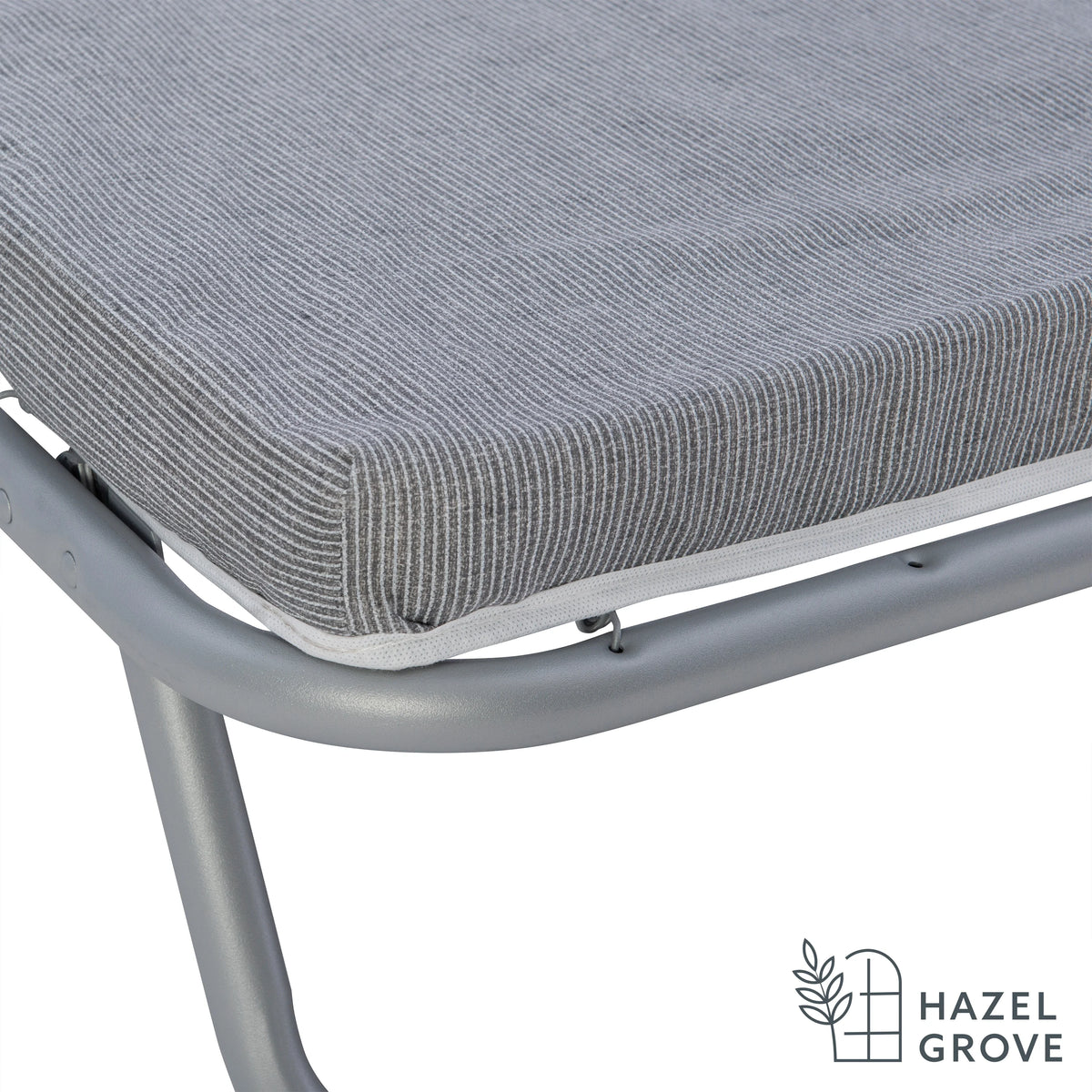 Folding Cot Guest Bed with 2 Foam Mattress U21295