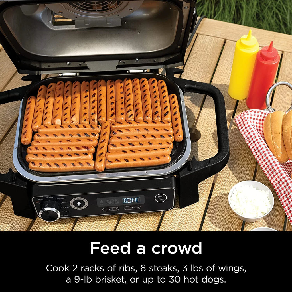 7-in-1 Outdoor Electric Grill & Smoker C400