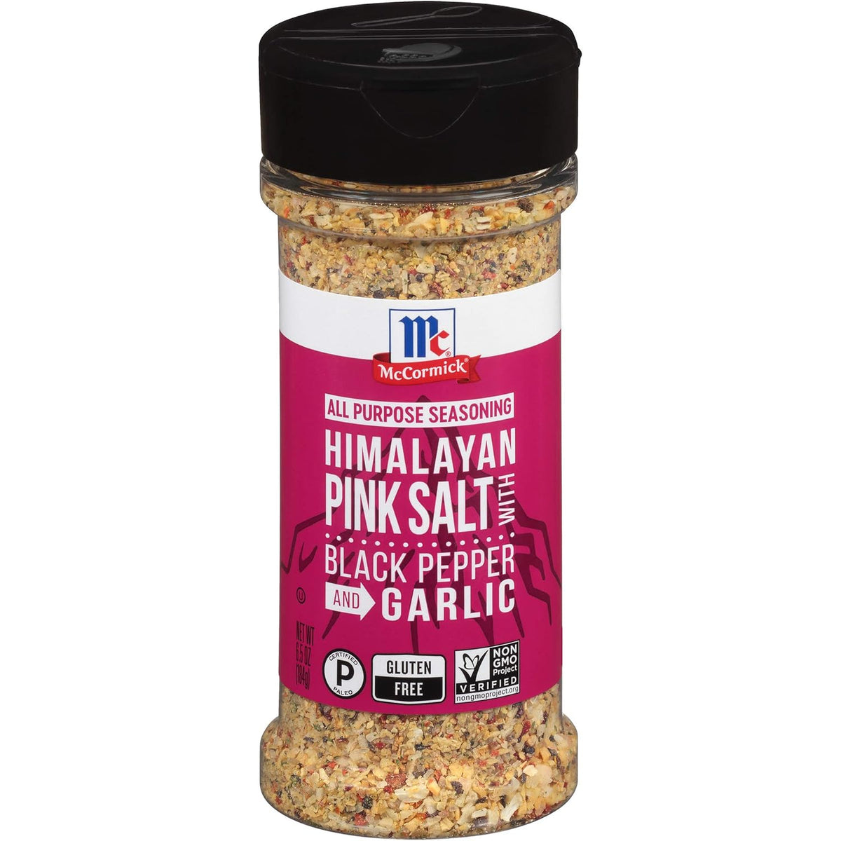 Himalayan Pink Salt with Black Pepper and Garlic All Purpose Seasoning, 6.5 oz X200483
