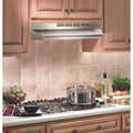 White 30W in. Ventless Under Cabinet Range Hood K40029