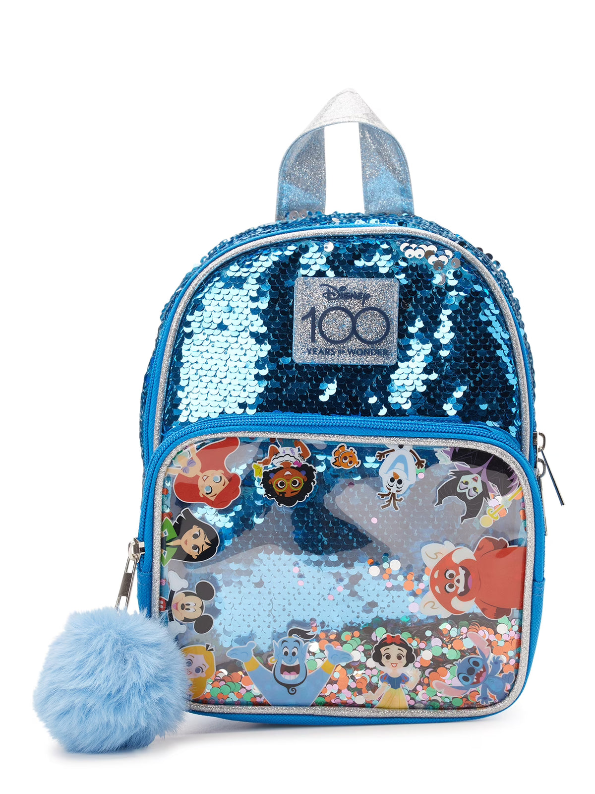 Disney 100 Girls Sequin Mini Backpack J561