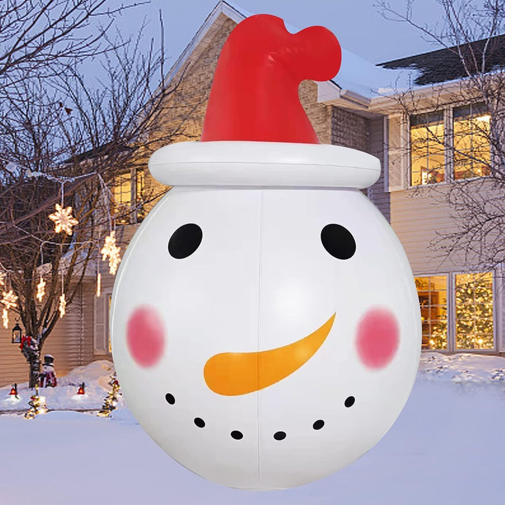Christmas Inflatable Snowman with Rotating LED Lights T313470