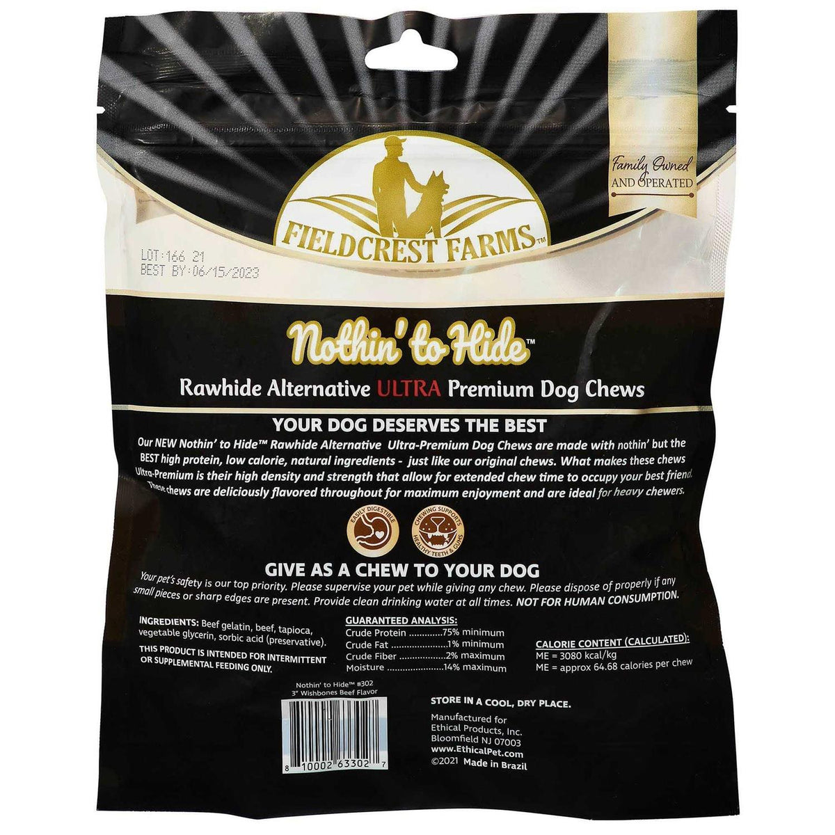Beef Wishbone Dog H751095