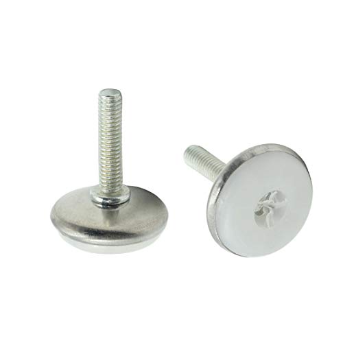 Pack of 36 Adjustable Furniture Leg Leveller M8 x 25mm I897