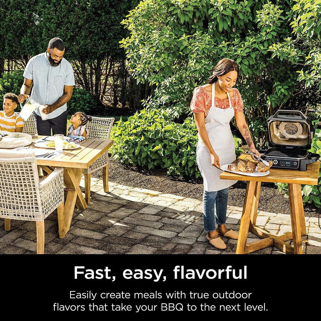 7-in-1 Outdoor Electric Grill & Smoker C400