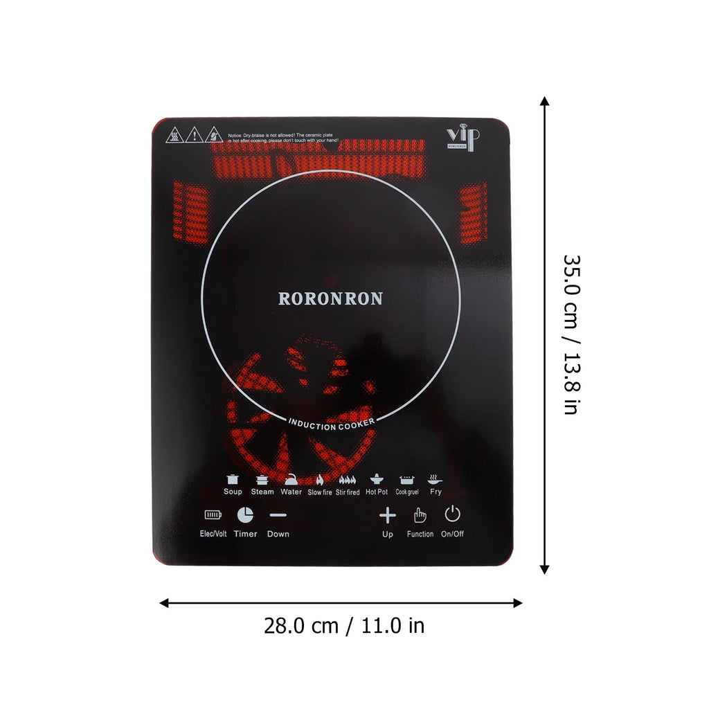 1000W Portable Induction Cooktop with Child Safety Lock & Timer S409254