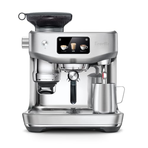 Brushed Stainless Steel Espresso Machine H3742