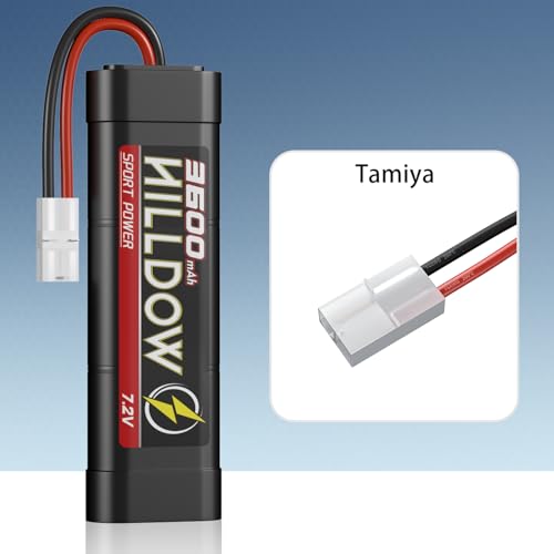 7.2V 3300mAh NiMH RC Battery 2 Packs M444492