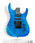Black Solid Body Electric Guitar with 24 Frets R984