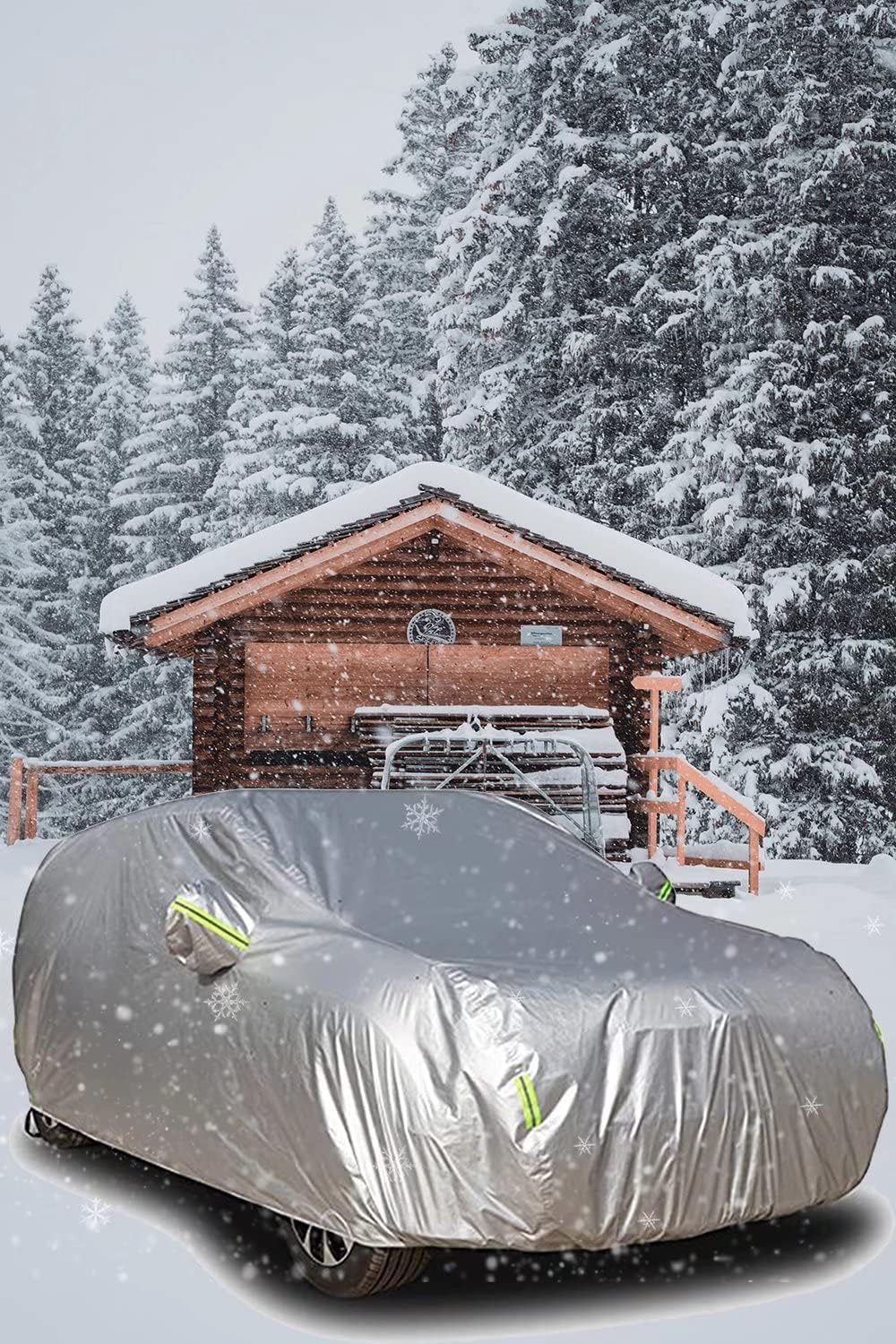 6 Layers SUV Car Cover Waterproof All Weather A26912