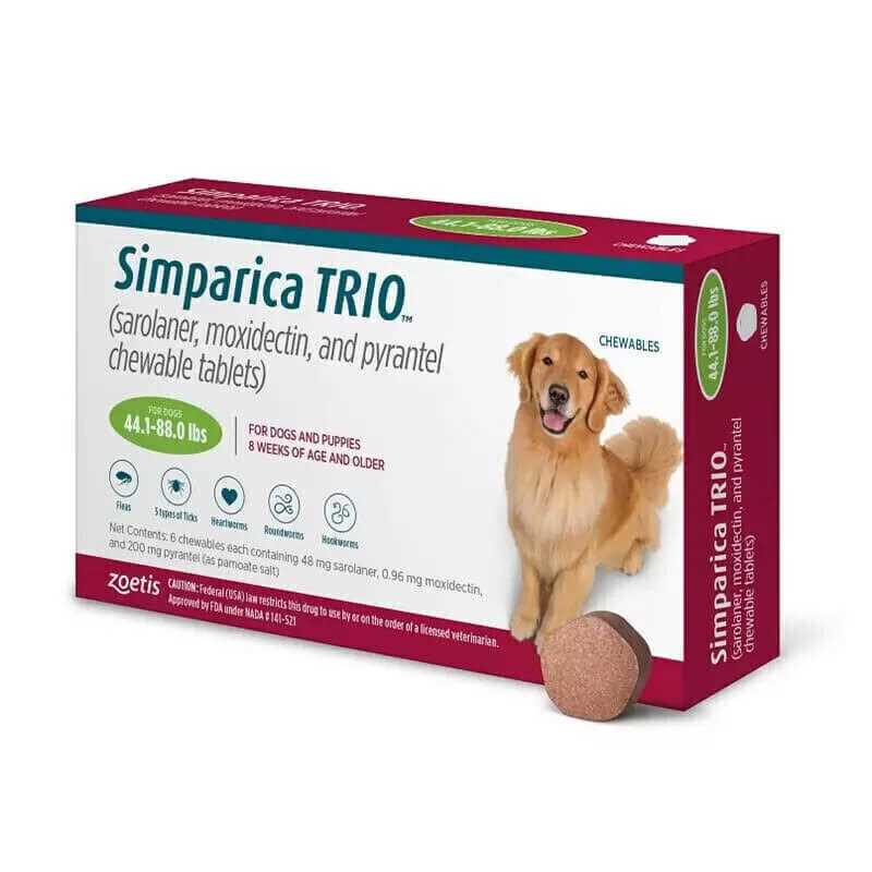 44.1-88 lbs. Dogs 6 Month Supply Pet Supplies O37188