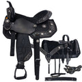 Black Lightweight Trail Saddle K3349