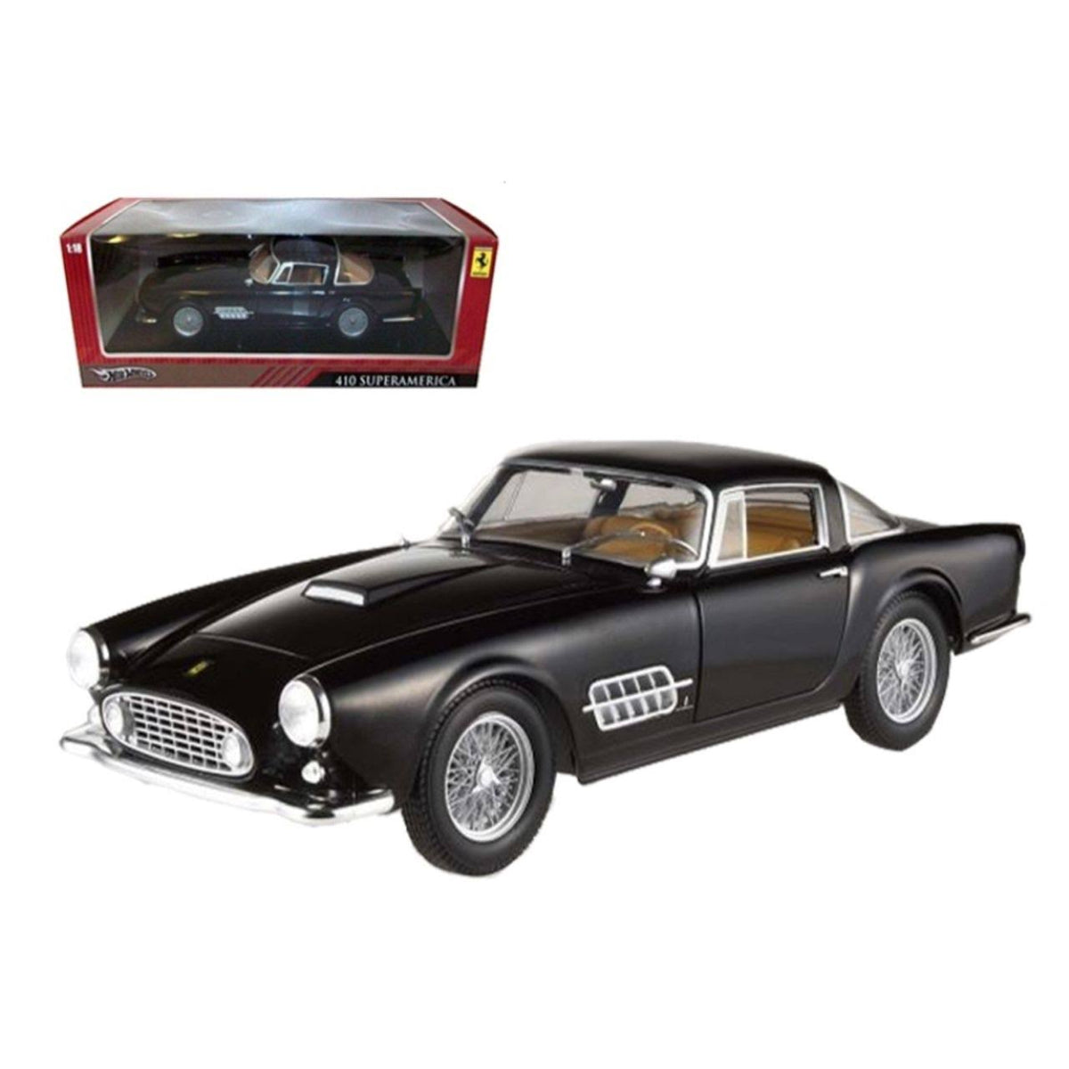 Black 1/18 Diecast Car Model I48929