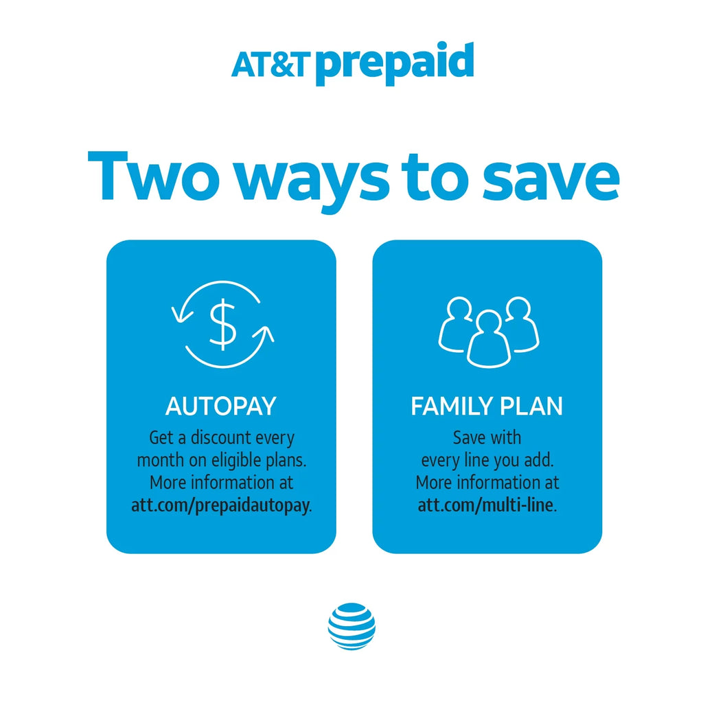 AT&T Prepaid $45 Top Up Z9609