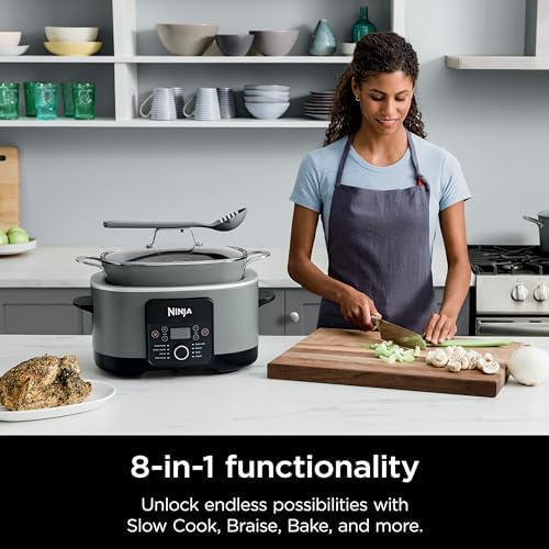 8.5 Quart 8-in-1 Nonstick Multi-Cooker U692535