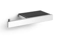 Toilet Roll Holder with Shelf High Gloss Wall Mount T8709